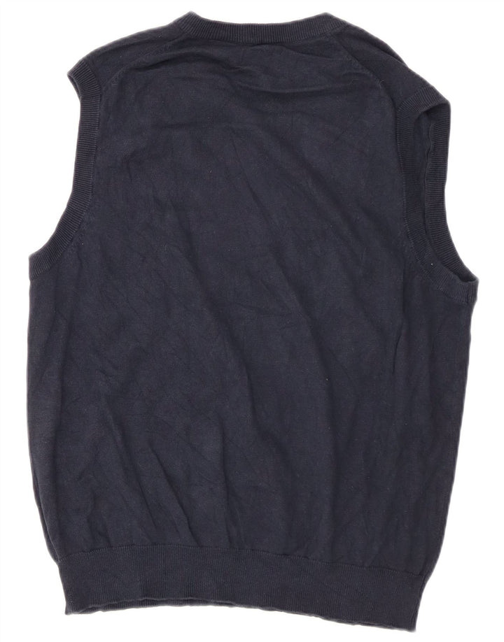 Chaps Ανδρικό γιλέκο Tank Top Large Navy Blue Cotton