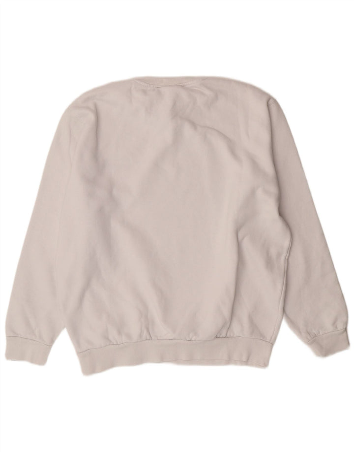 Ανδρικό φούτερ ELLESSE Jumper μεγάλο λευκό βαμβακερό