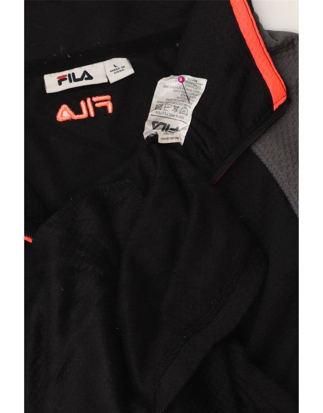 Ανδρική φόρμα FILA Top Jacket Μεγάλο Μαύρο Χρώμα Πολυεστέρας