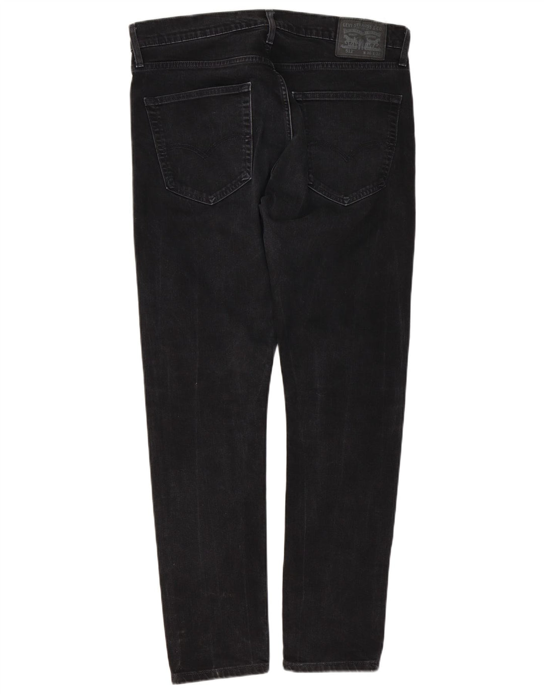 Ανδρικό τζιν Levi's Slim Tapered W36 L32 μαύρο βαμβακερό