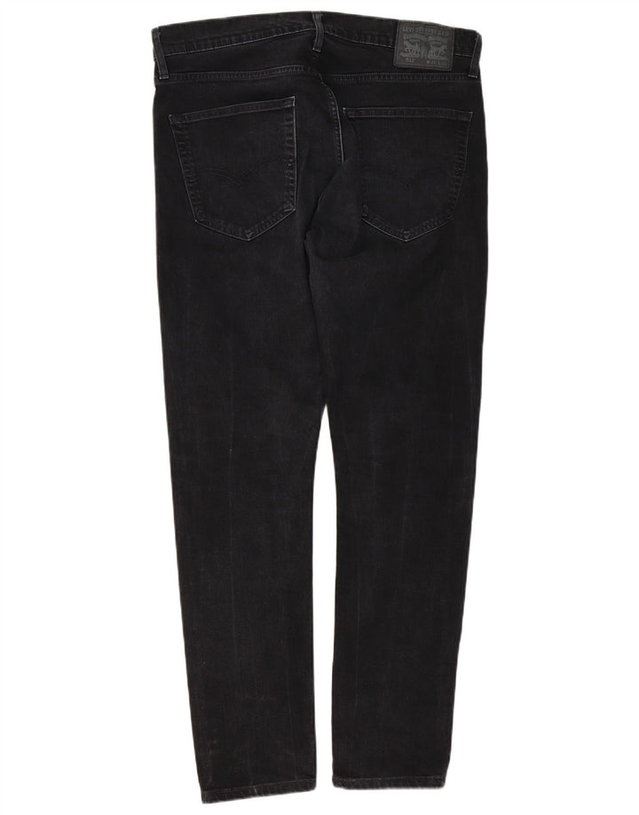 Ανδρικό τζιν Levi's Slim Tapered W36 L32 μαύρο βαμβακερό