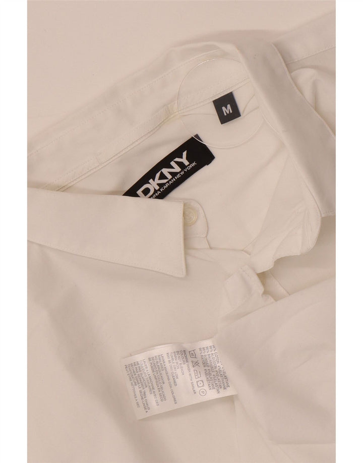 Πουκάμισο Dkny για αγόρι 15-16 ετών Μεσαίο λευκό βαμβακερό