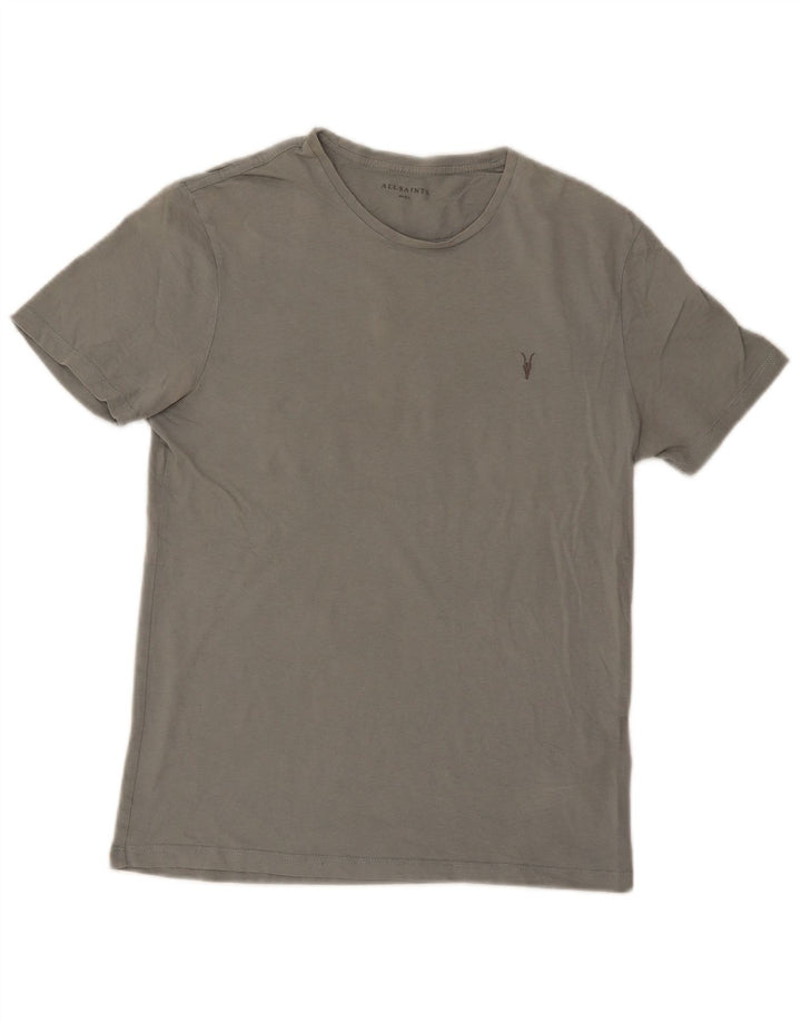 Ανδρικό T-Shirt All Saints Top Μικρό Γκρι Βαμβακερό