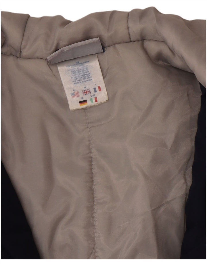 Ανδρικό μπουφάν Reebok Hooded Bomber UK 38 Medium Navy Blue Colourblock