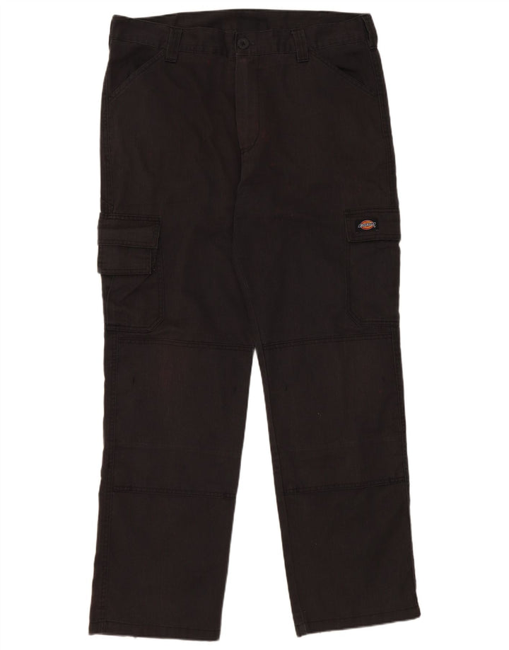 Ανδρικό ίσιο παντελόνι Cargo Dickies W36 L30 Μαύρο πολυεστέρα
