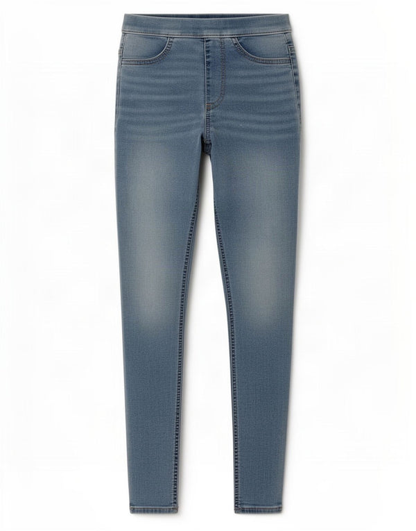 Marks & Spencer Γυναικεία Jegging Τζιν UK 8 Small W26 L28 Blue Cotton