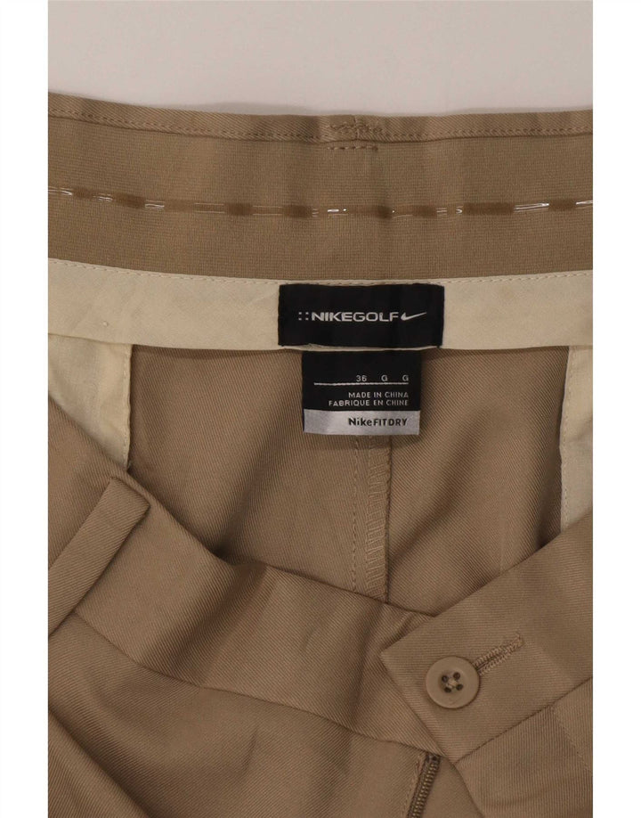 Ανδρικό σορτς Nike Fit Dry Chino W36 Μεγάλο χακί πολυεστέρα
