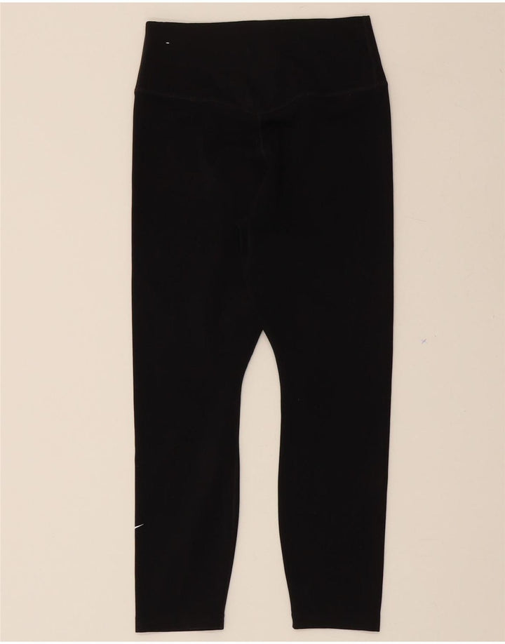 NIKE Womens Dri Fit Capri Leggings UK 4 XS  Black Polyester Vintage Nike and Second-Hand Nike from Messina Hembry 