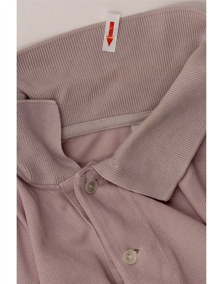 Ανδρικό πουκάμισο Polo Lacoste, Μέγεθος 4, Μεσαίο Ροζ Βαμβακερό