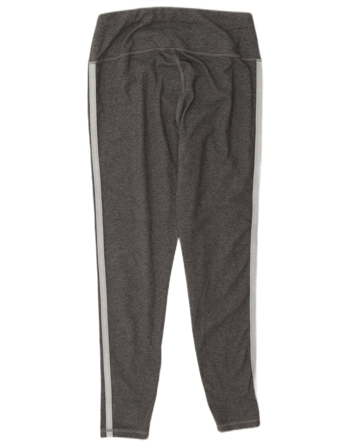 Under Armour Γυναικείο Crop κολάν UK 14 Medium Grey Colourblock Βαμβακερό