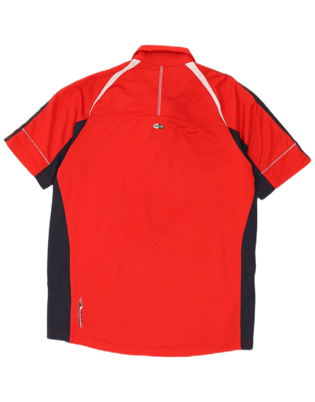 Ανδρικό πουκάμισο Adidas Clima 365 Polo Medium Red Colorblock Πολυεστέρας