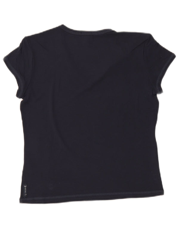 Γυναικείο T-Shirt ARMANI JEANS Top IT 44 Medium Navy Blue Viscose