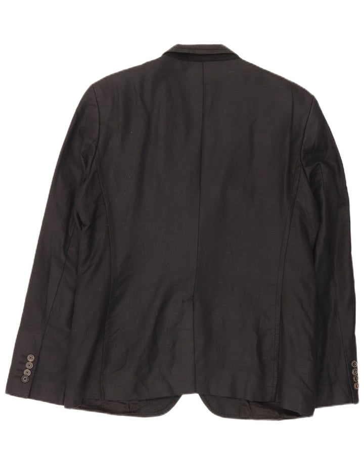 Zara Ανδρικό σακάκι μπλέιζερ με 2 κουμπιά EU 54 XL Μαύρο