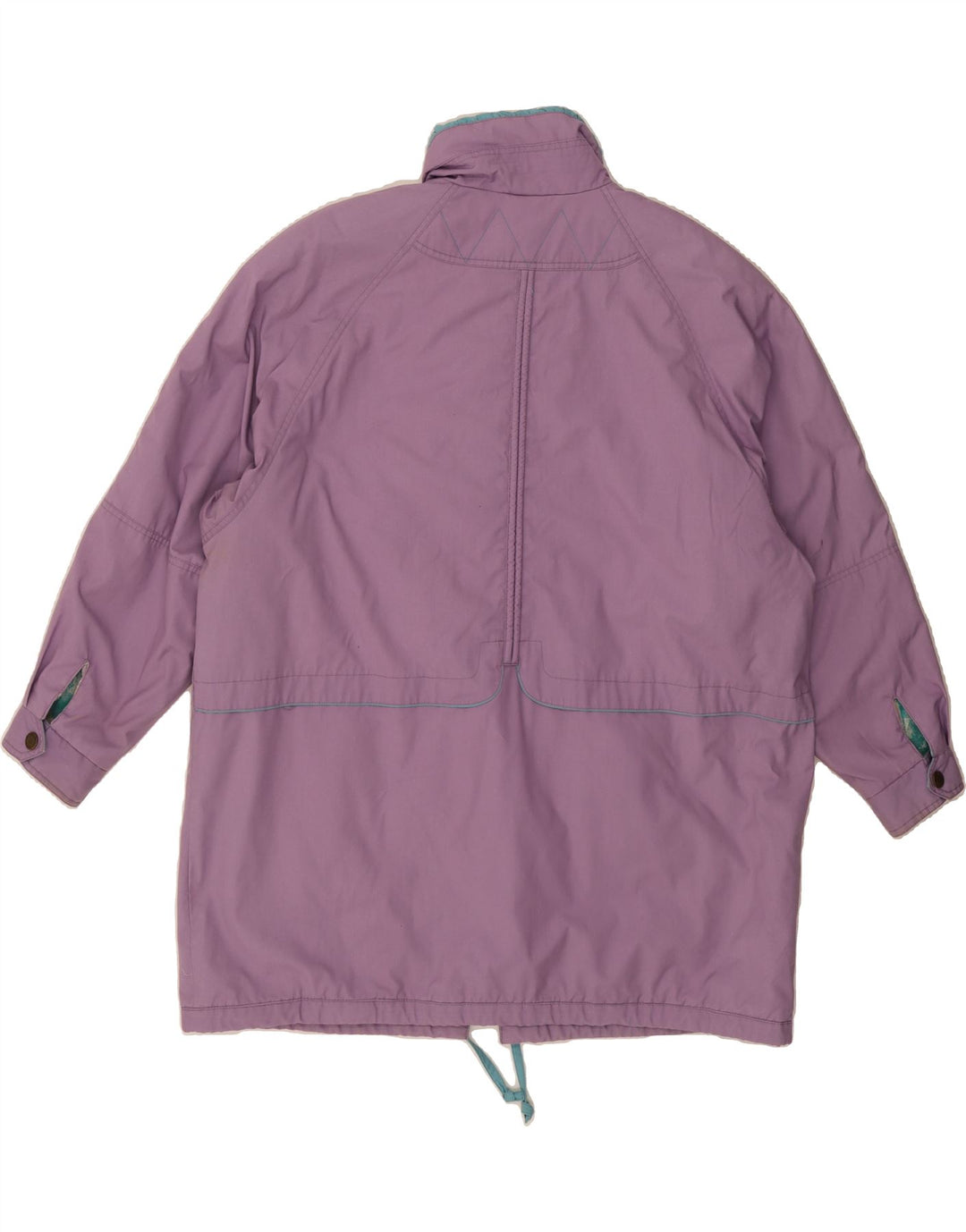 VINTAGE Womens Windbreaker Coat UK 20 2XL Purple Polyester Vintage Vintage and Second-Hand Vintage from Messina Hembry 