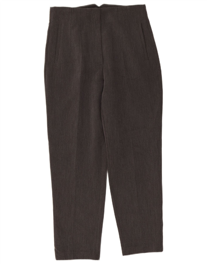 Γυναικείο ψηλόμεσο παντελόνι Zara μεγάλο W30 L26 Γκρι πολυεστέρα