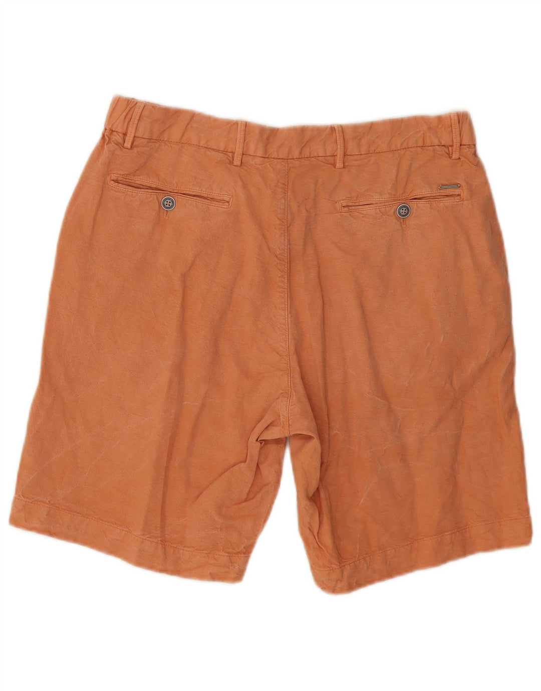 Massimo Dutti Ανδρικό σορτς Chino EU 42 Μεγάλο W32 Πορτοκαλί βαμβακερό