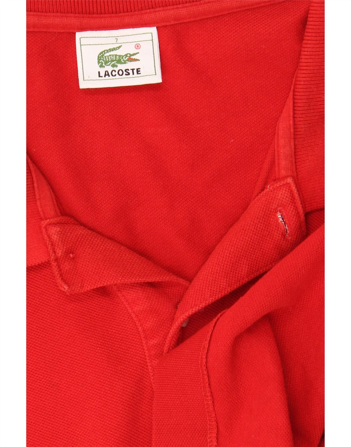 Ανδρικό πουκάμισο πόλο Lacoste 7 2XL Κόκκινο
