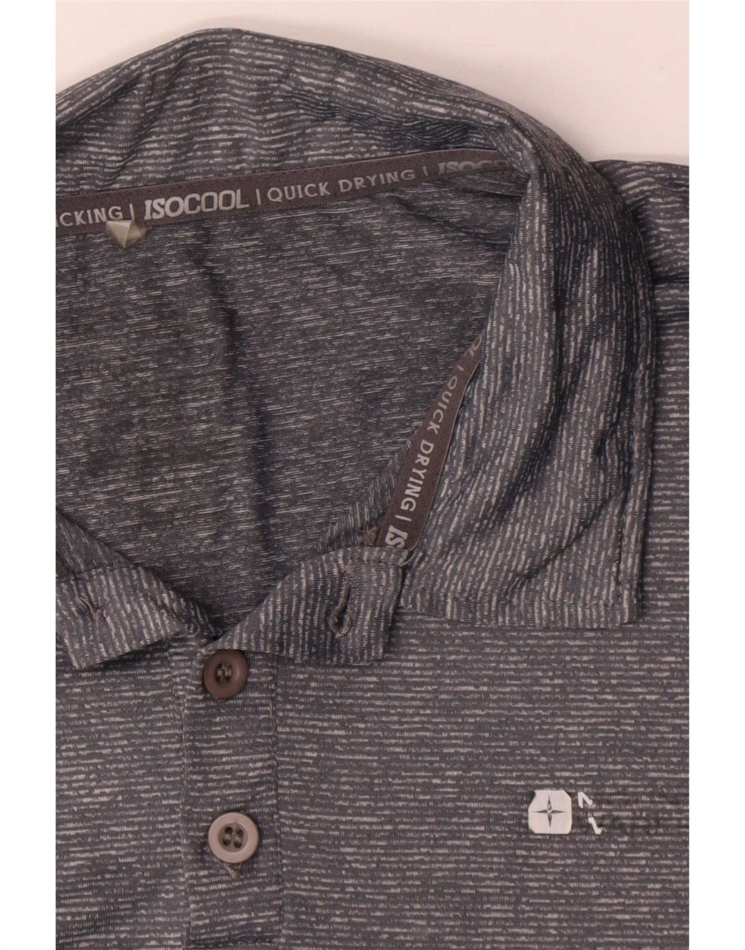 Ανδρικό πουκάμισο Polo Mountain Warehouse XL με γκρι νάιλον