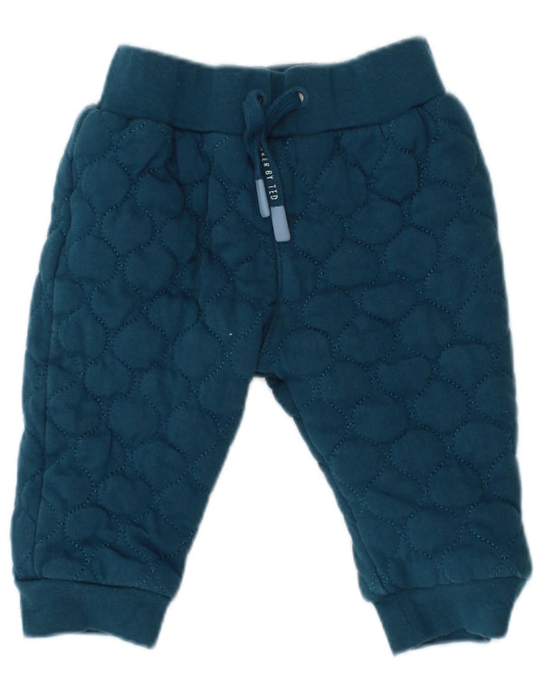 Ted Baker Baby Boys Joggers αθλητική φόρμα παντελόνι 3-6 μηνών Navy Blue Cotton