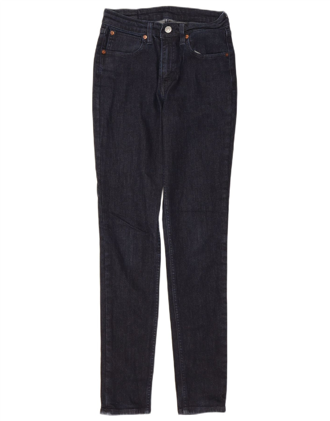 LEVI'S Γυναικείο Skinny Jeans W27 L32 Navy Blue Cotton