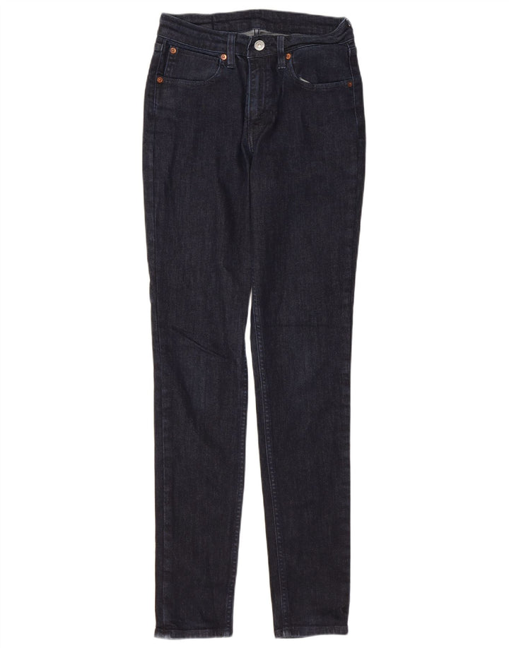 LEVI'S Γυναικείο Skinny Jeans W27 L32 Navy Blue Cotton