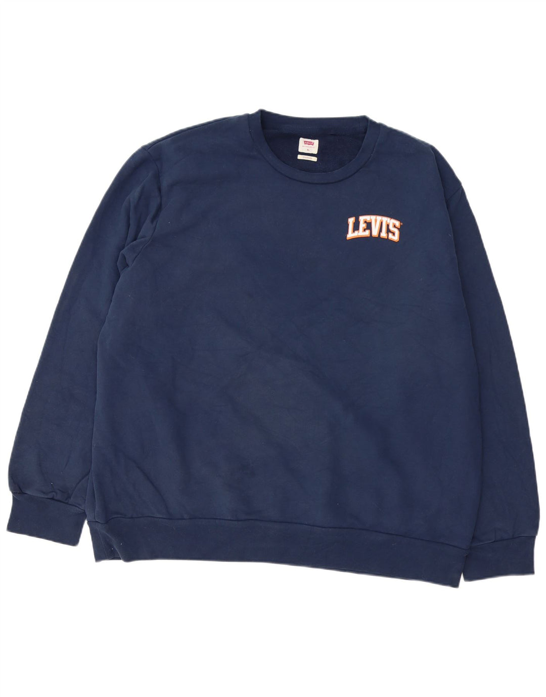 Ανδρικό φούτερ LEVI'S Standard Fit Jumper XL Navy Blue Cotton