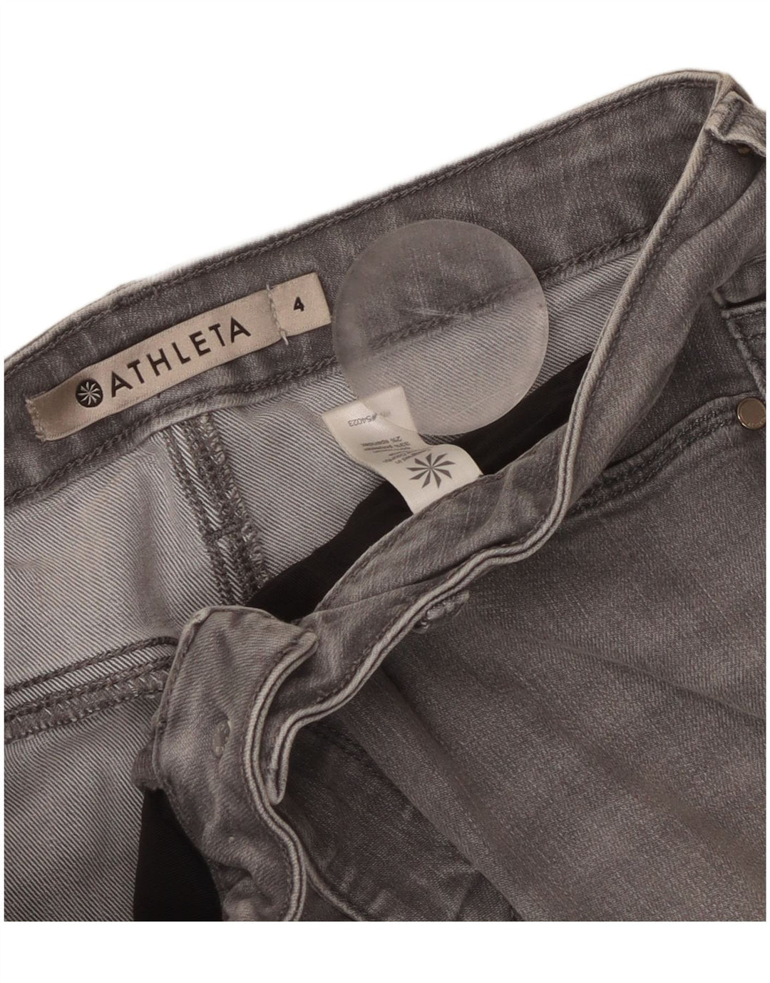 ATHLETA Γυναικείο Slim Jeans US 4 Small W30 L29 Γκρι βαμβακερό