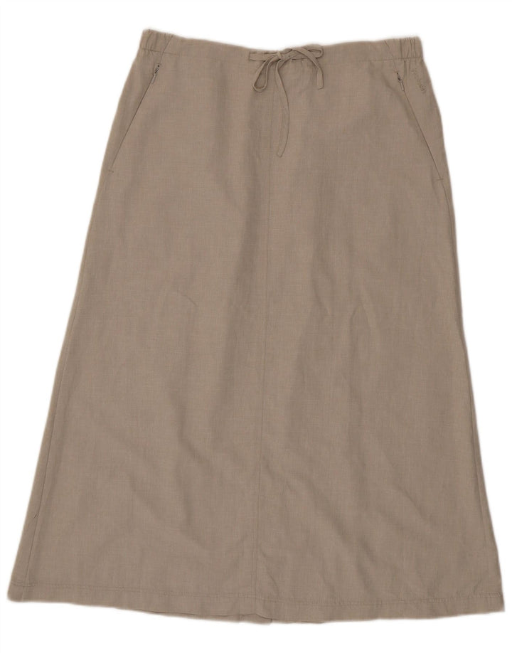 Rohan γυναικεία φούστα A-Line UK 12 Medium W32 Beige Polyamide