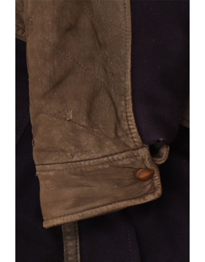 VITTORIO FORTI Γυναικείο μπουφάν Bomber IT 46 Μεγάλο Navy Blue Viscose