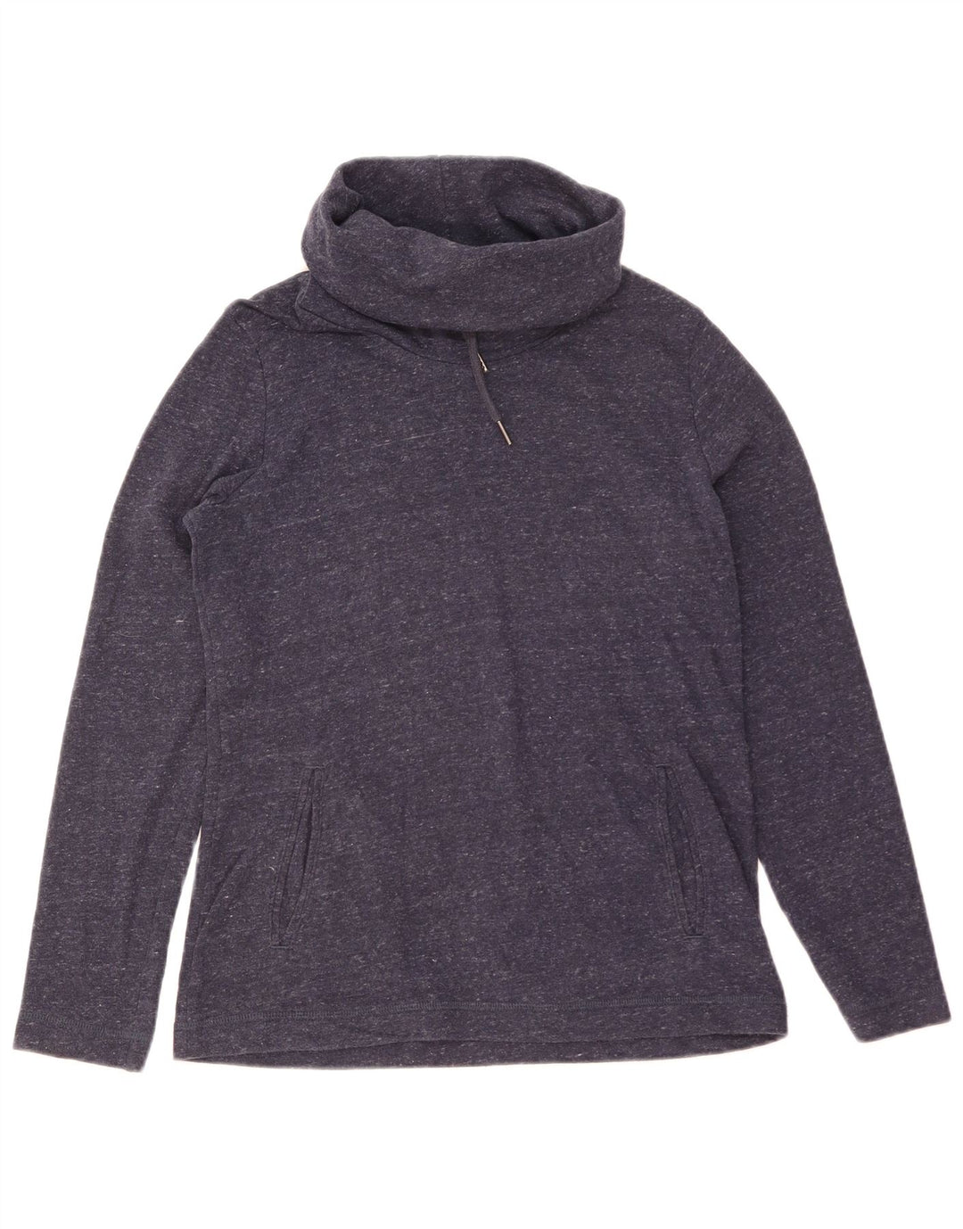 Marks & Spencer Γυναικεία φούτερ Jumper UK 10 Small Navy Blue Flecked