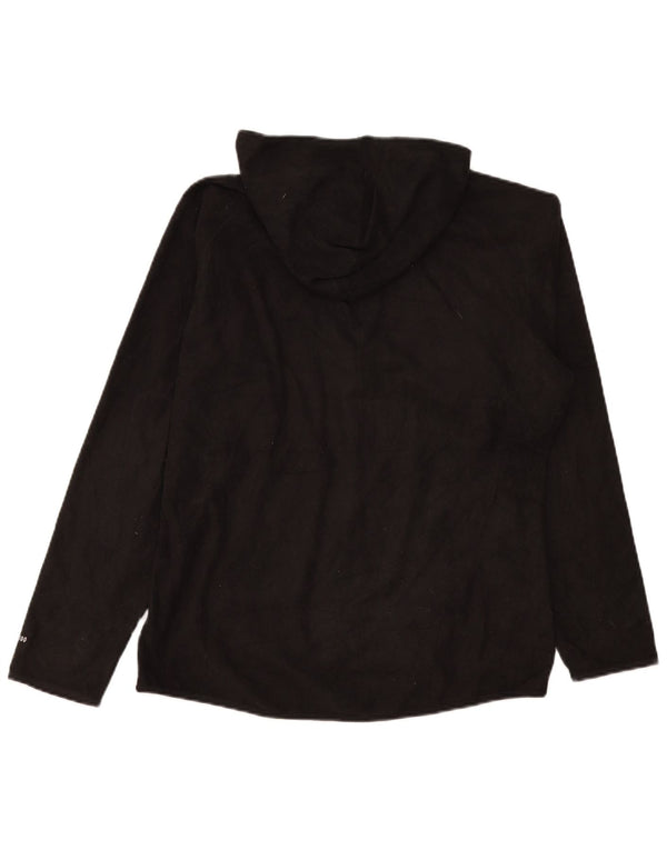 The North Face γυναικείο φλις μπουφάν με κουκούλα UK 18 XL μαύρο πολυεστέρα