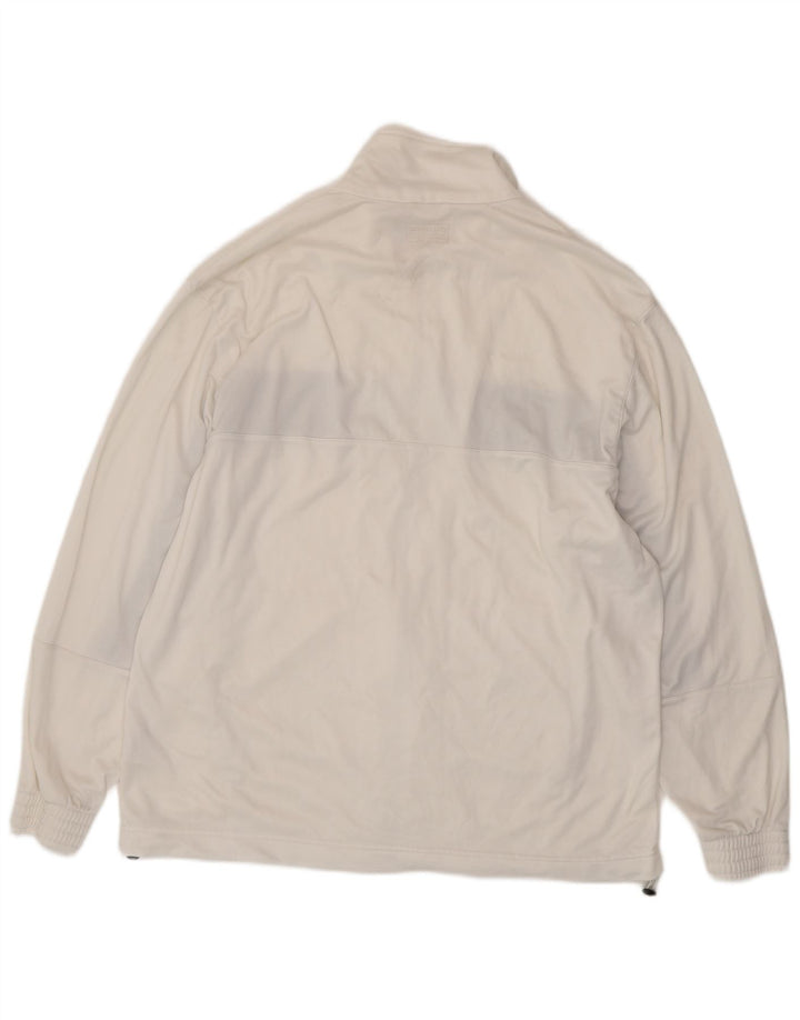 Ανδρική φόρμα LOTTO Top Jacket 2XL White Colourblock Polyester