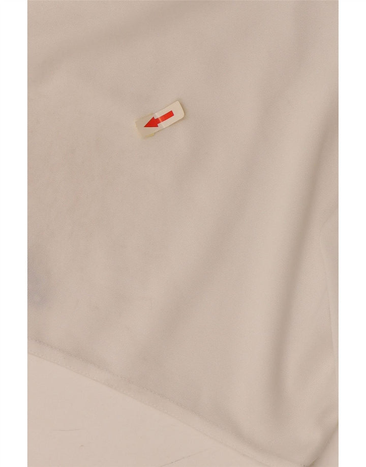 Ανδρικό αθλητικό σορτς Nike Climalite από μεσαίο λευκό πολυεστέρα