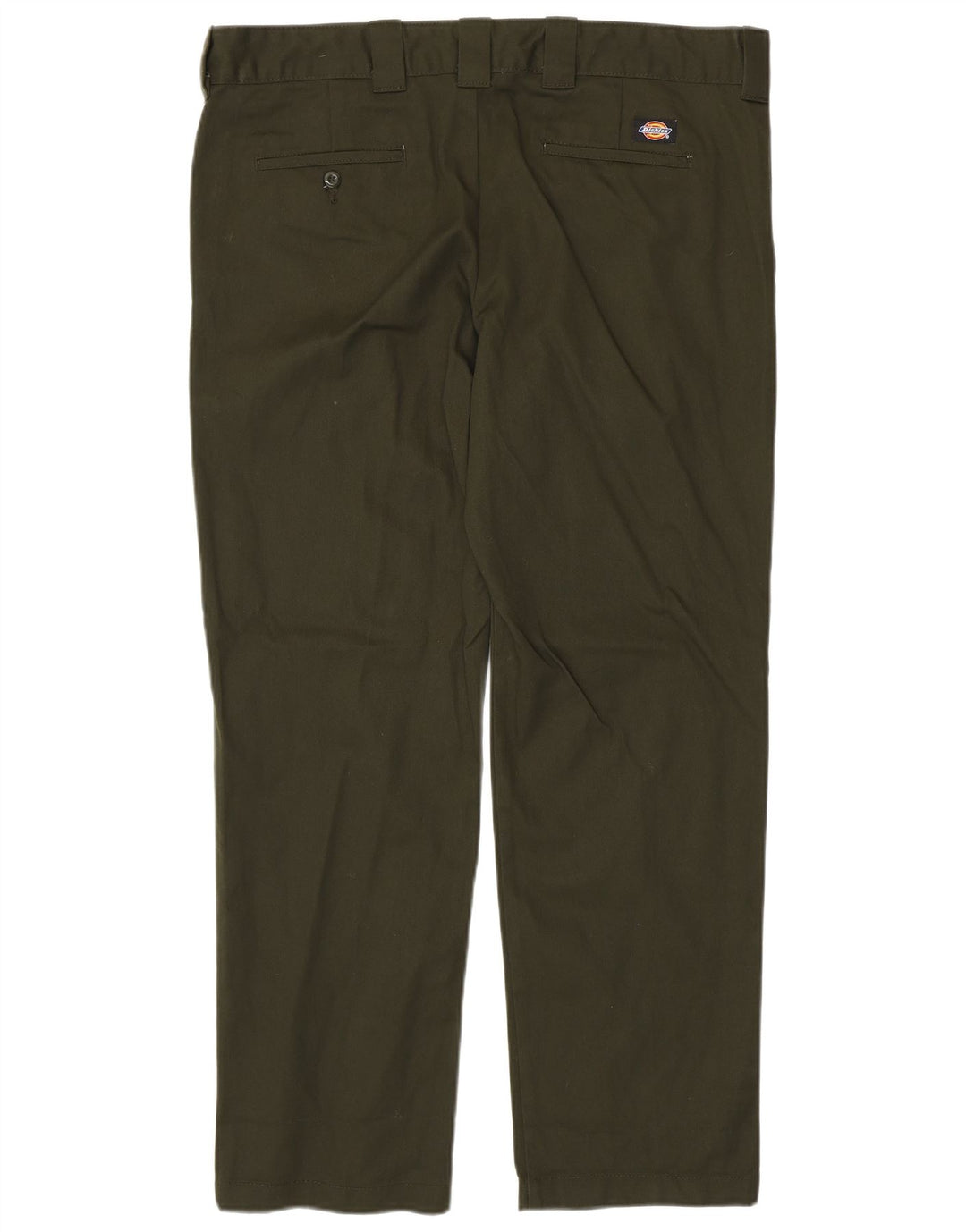 DICKIES Ανδρικό ίσιο παντελόνι Chino W38 L32 Χακί Πολυεστέρας