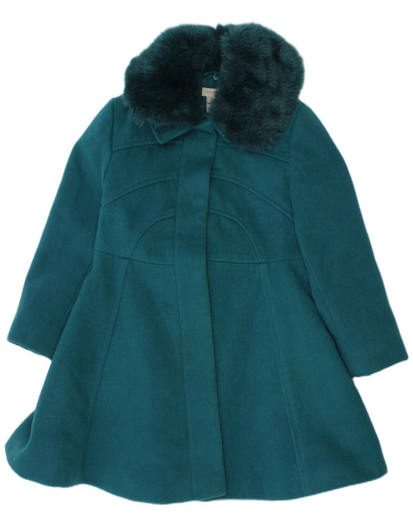 Πανωφόρι Monsoon Girls 5-6 Years Turquoise Polyester