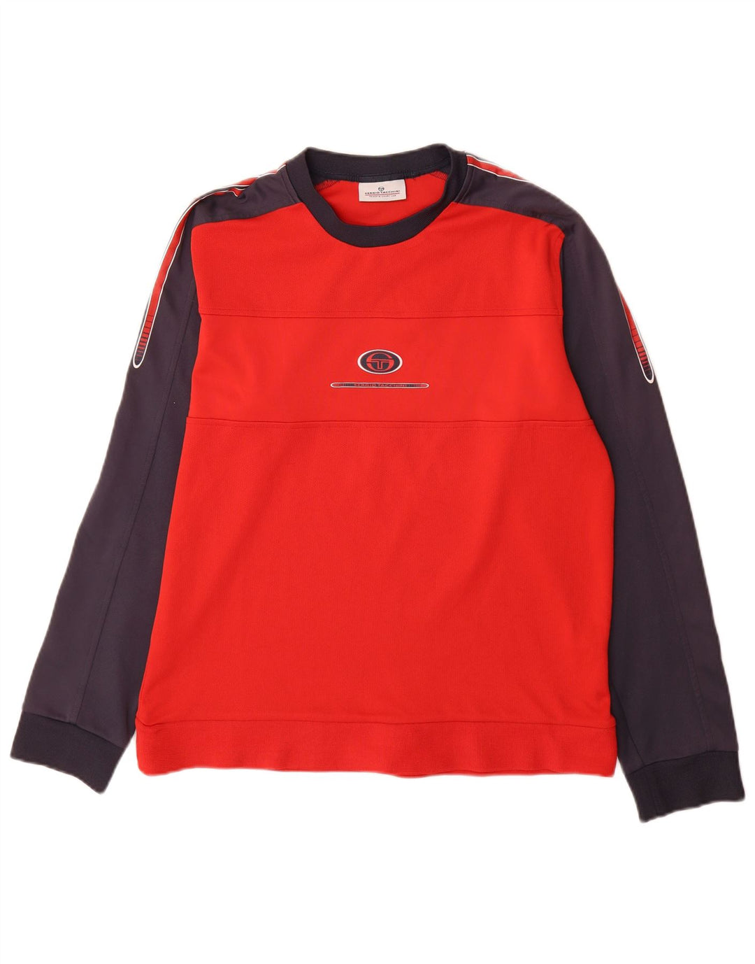 Ανδρικό γραφικό φούτερ Sergio Tacchini Jumper με μεγάλο κόκκινο χρώμα