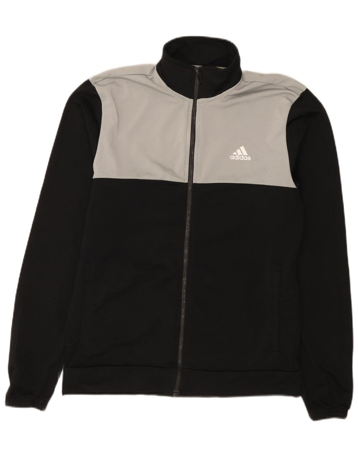 Ανδρική φόρμα Adidas Top Jacket UK 40/42 Μεσαίο Μαύρο Πολυεστέρα