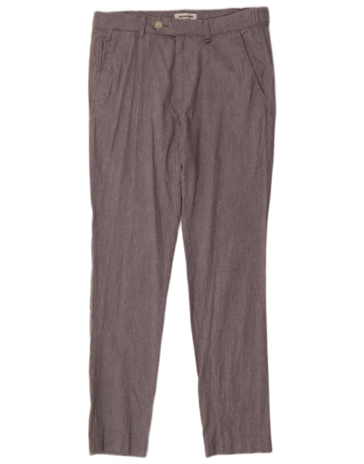 Jack & Jones Ανδρικό παντελόνι Chino W32 L32 Γκρι