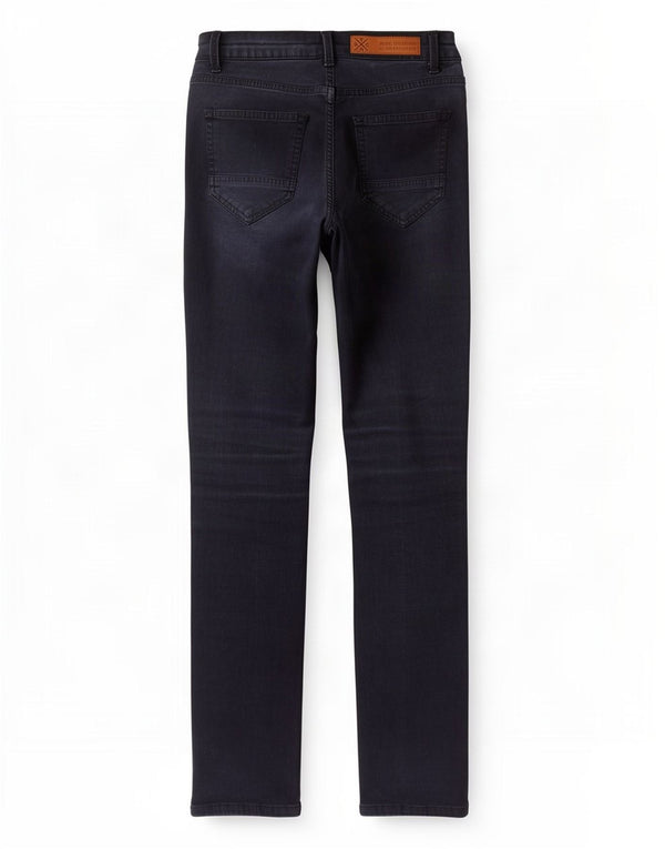 Zara Ανδρικό Skinny Casual Παντελόνι Medium W30 L30 Navy Blue