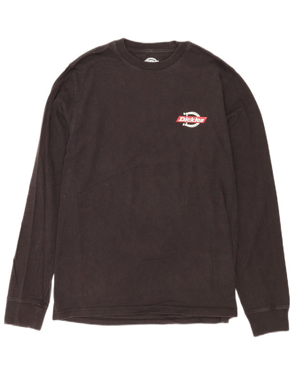 Ανδρικό γραφικό τοπ Dickies Μακρυμάνικο Μικρό μαύρο βαμβακερό