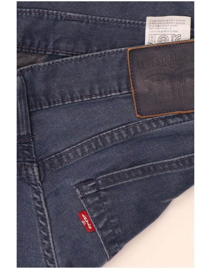 Levi's Mens Slim Jeans W36 L30 Blue Cotton