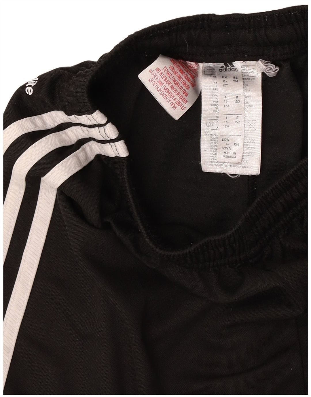 Αθλητικό σορτς Adidas Boys Climalite 11-12 ετών μαύρο πολυεστέρα