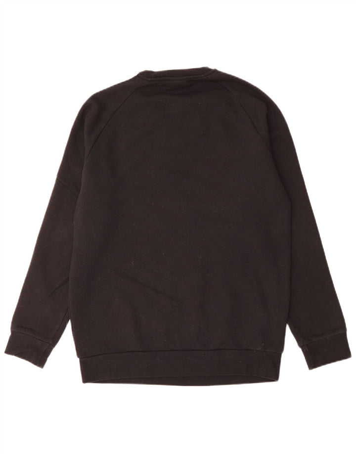 Γυναικείο φούτερ ADIDAS Oversized Jumper UK 0/2 XS Μαύρο βαμβακερό