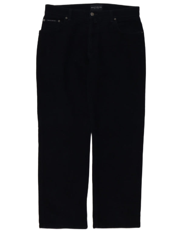 Ανδρικό ίσιο Gant Regular Casual Παντελόνι W34 L30 Navy Blue Cotton