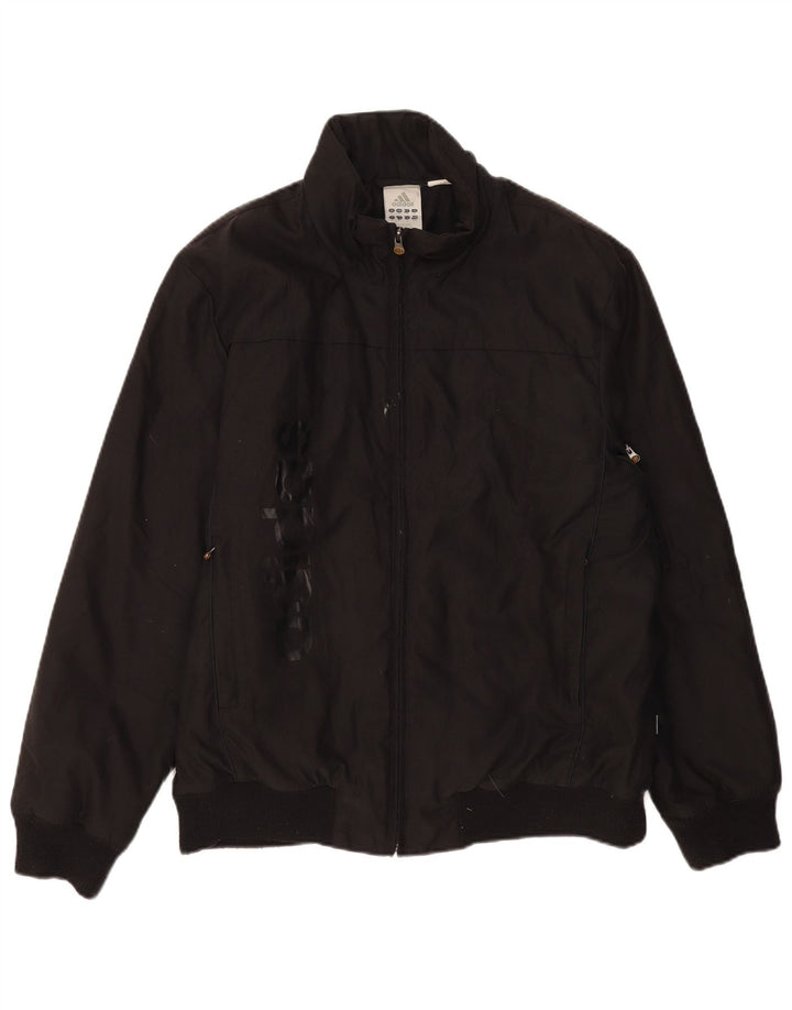 Ανδρικό μπουφάν ADIDAS Graphic Bomber UK 38 Medium Black Polyamide