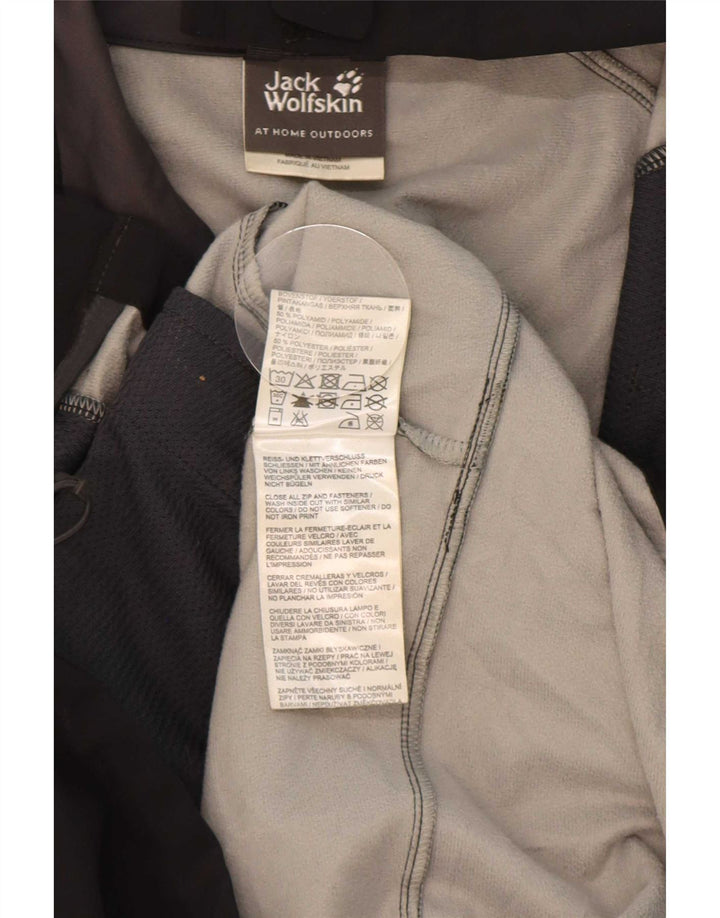 Ανδρικό Jack Wolfskin Windbreaker UK 36/38 Medium Black Polyamide