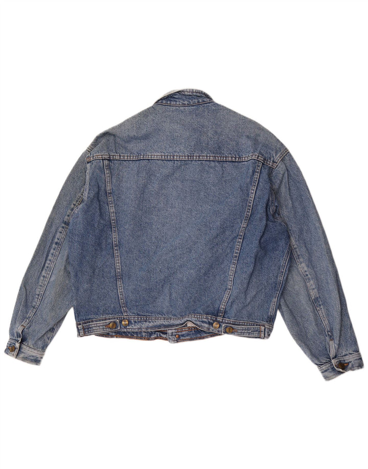 Ανδρικό τζιν μπουφάν Quarry Batwing UK 40 Large Blue