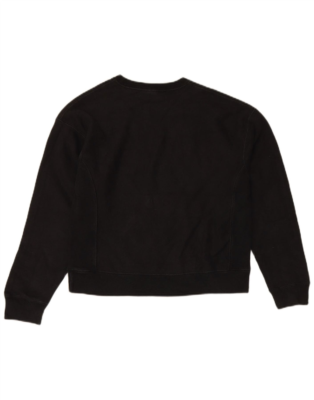 Champion γυναικείο φούτερ αντίστροφης ύφανσης Jumper UK 10 Small Black Cotton