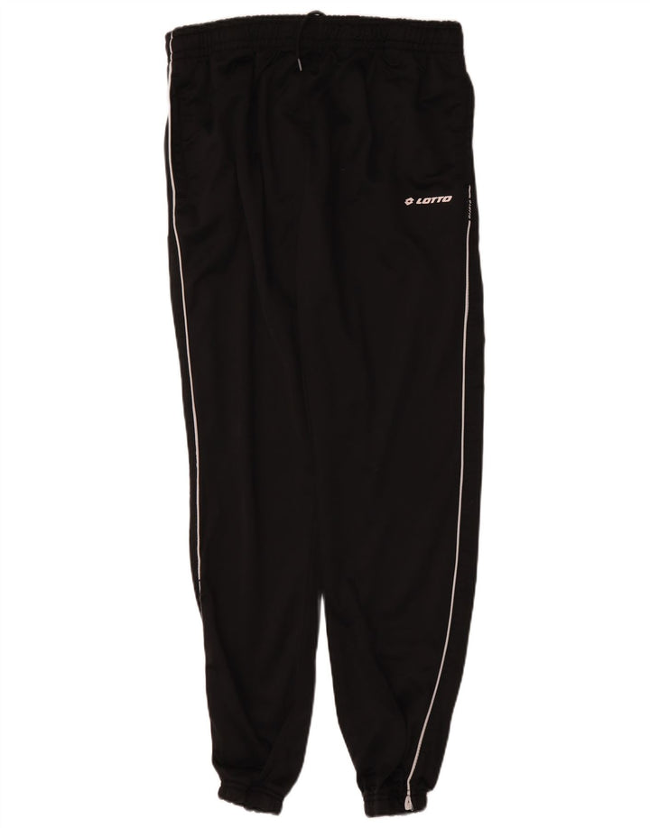Ανδρική φόρμα Lotto Παντελόνι Joggers XL Μαύρο Πολυεστέρα