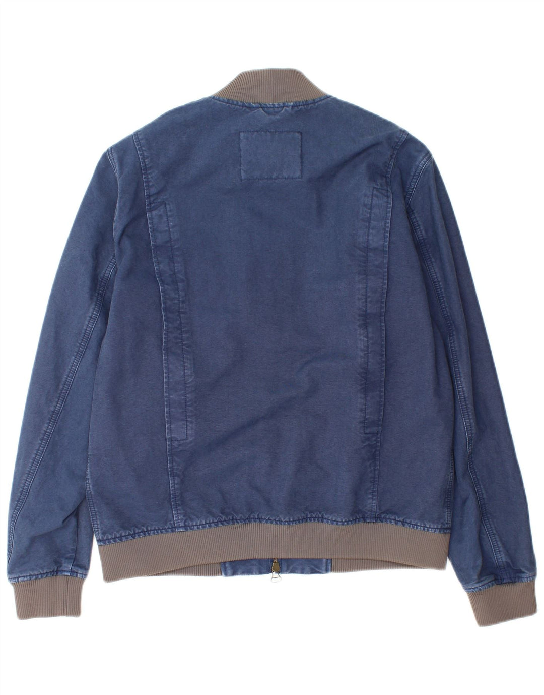 Jeckerson Ανδρικό Τζιν Μπουφάν UK 40 Large Navy Blue Cotton